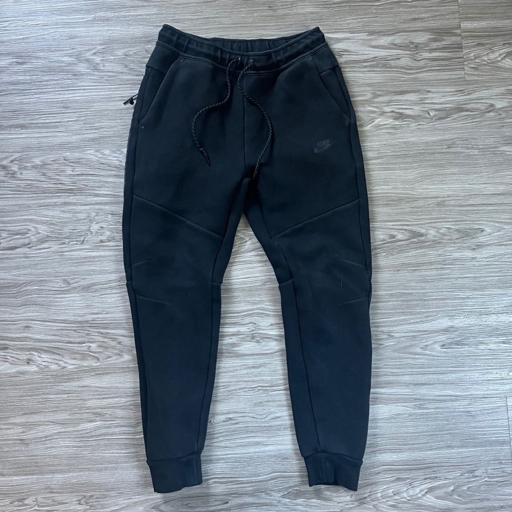 Nike Tech Fleece Joggers Mens Medium Black Sweatpants HV0959-010